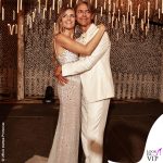 nozze Angela Robusti abito da sposa Pronovias Pippo Inzaghi completo Giorgio Armani ricevimento