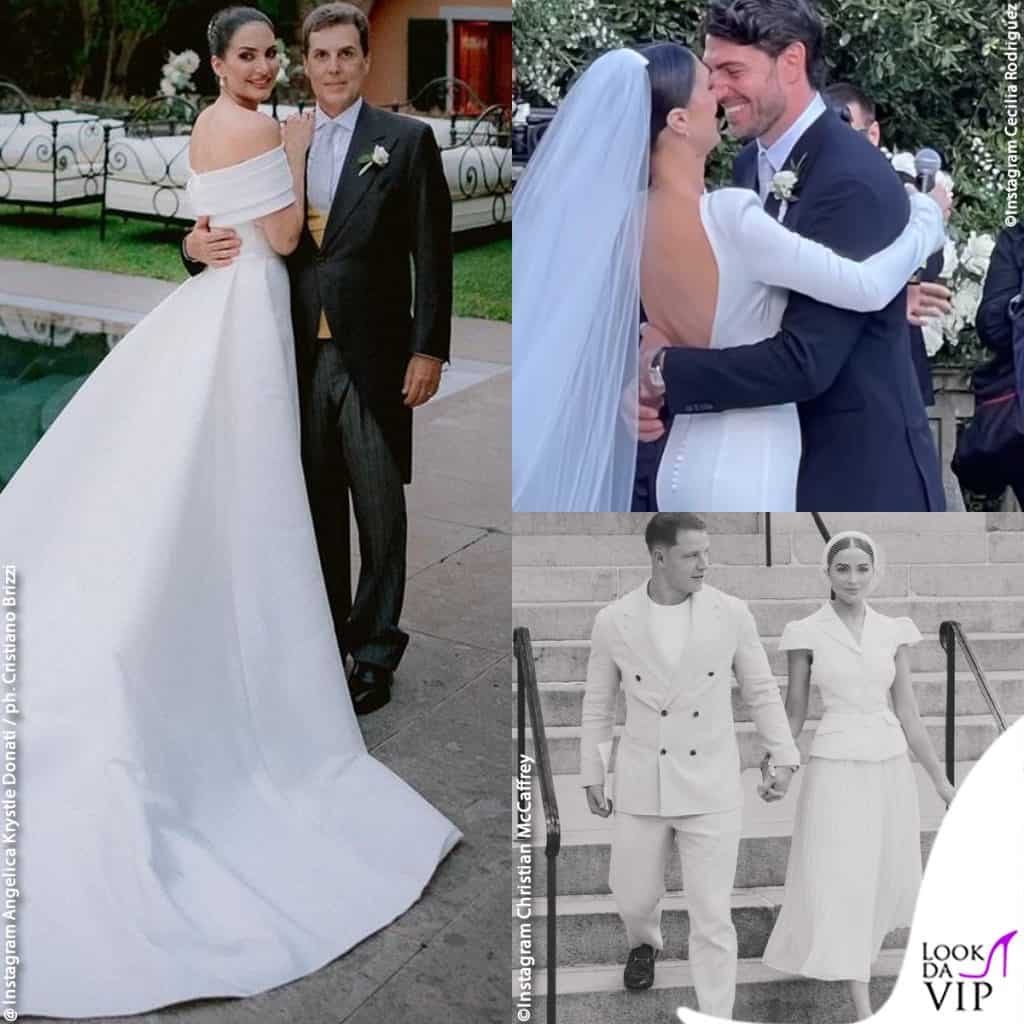 nozze giugno 2024 abiti da sposa vip