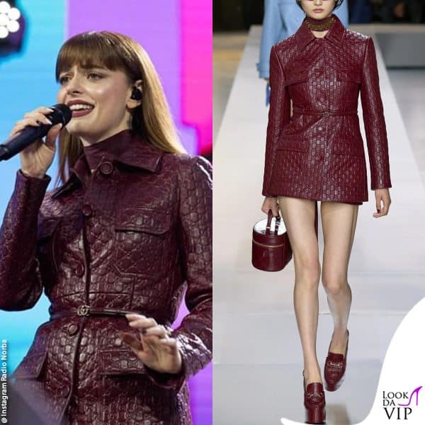 outfit Gucci per Annalisa 