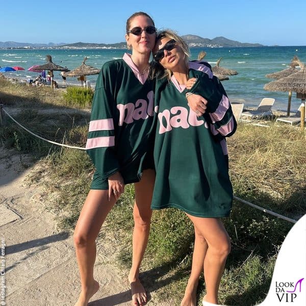 Chiara Ferragni e Veronica Ferraro a Maiorca 