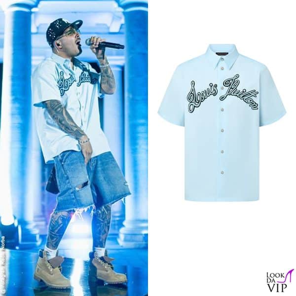 camicia Louis Vuitton, boots Timberland 