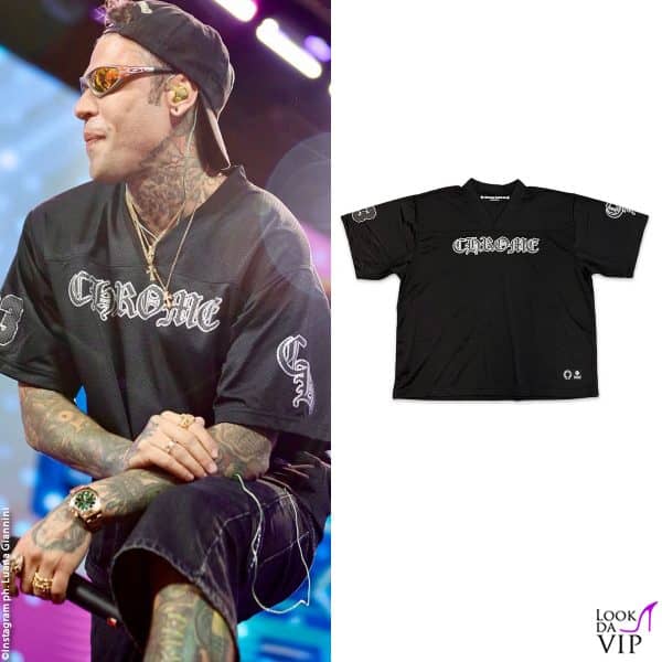 maglia Chrome Hearts per Fedez 