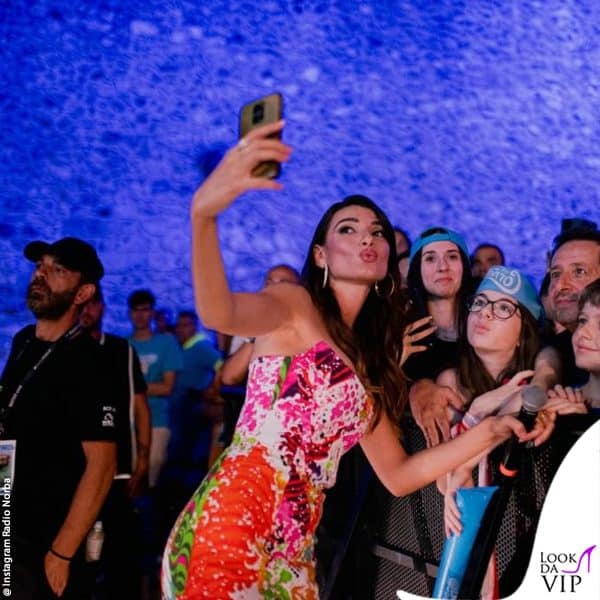 Rebecca Staffelli tra il pubblico 