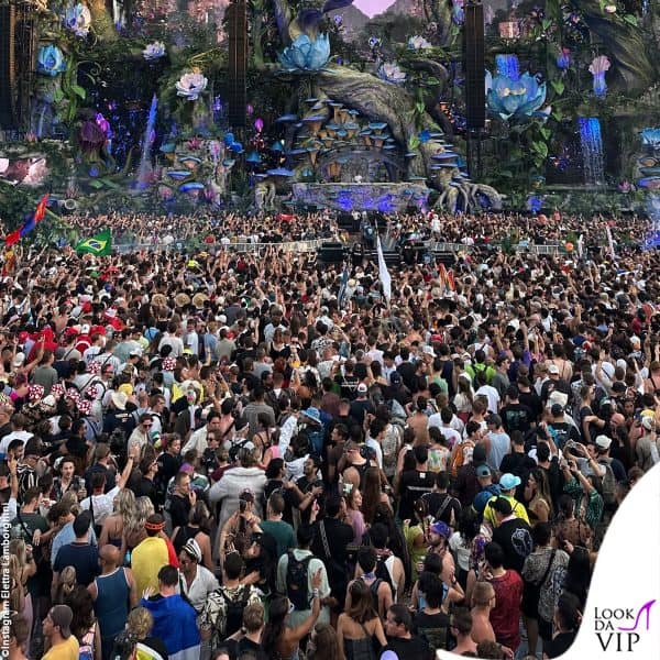 la folla di Afrojack 