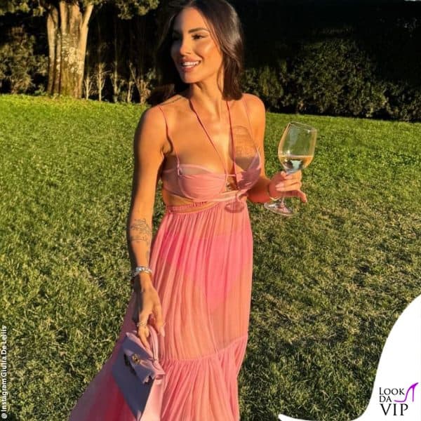 Giulia De Lellis scatena le polemiche per il suo look al matrimonio di Cecilia Rodriguez
