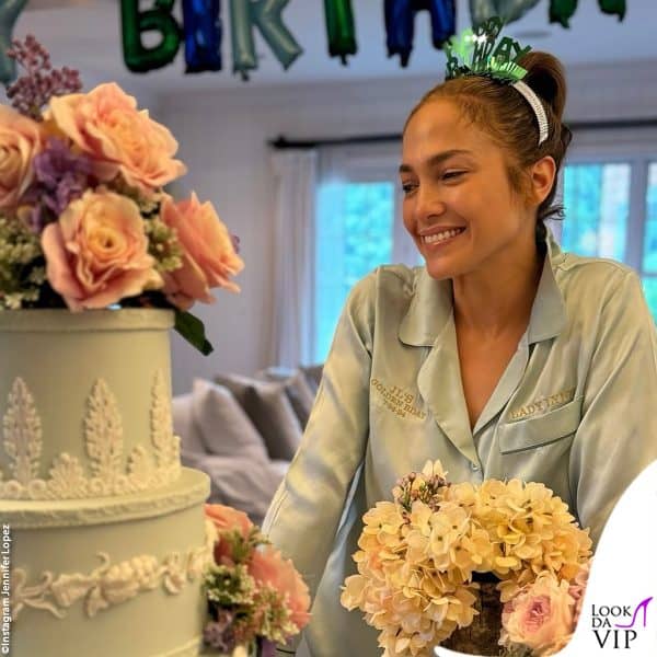 JLo nel giorno del suo compleanno 