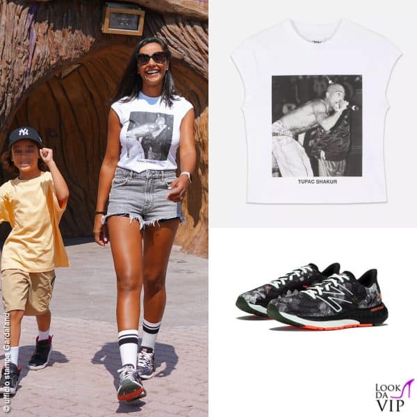 t-shirt Primark, sneakers New Balance
