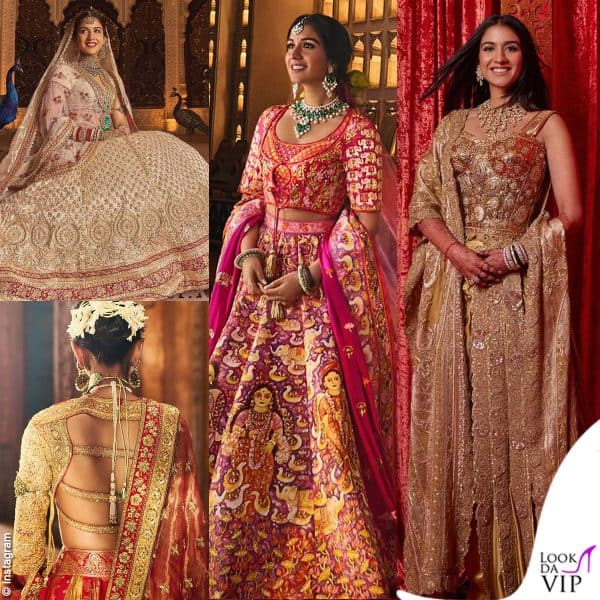 Matrimonio Ambani: i quattro vestiti da sposa di Radhika Merchant 