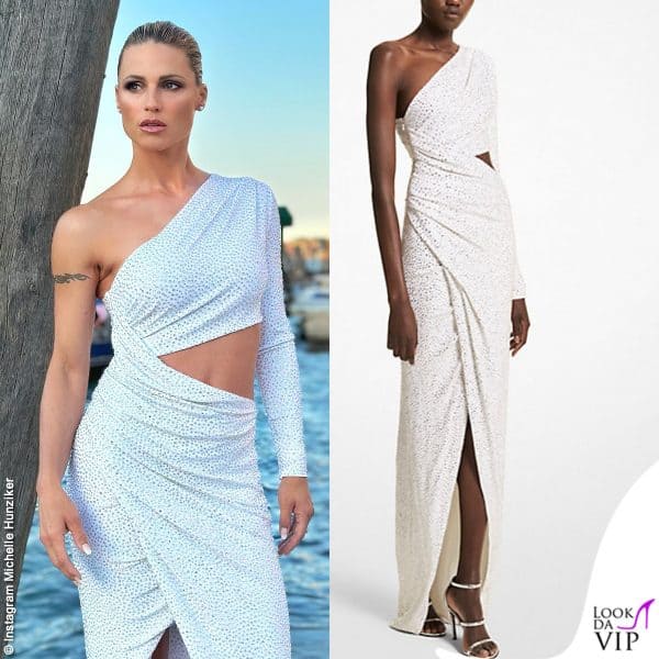 Michelle Hunziker luccica in Michael Kors