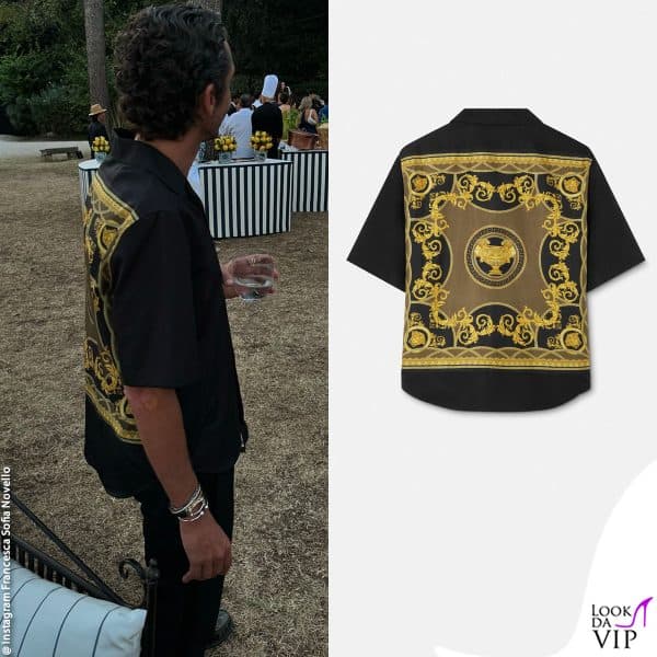 camicia Versace per Valentino Rossi 