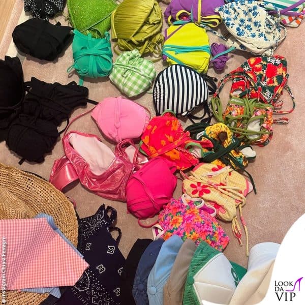 i bikini pronti per la valigia 