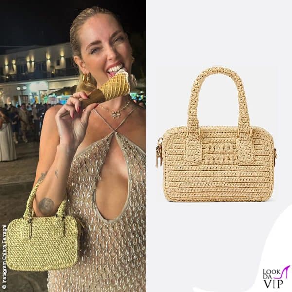 Sa di estate la borsa borsa Miu Miu di Chiara Ferragni 