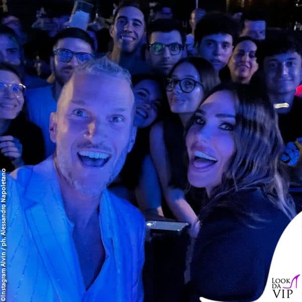 selfie tra il pubblico 