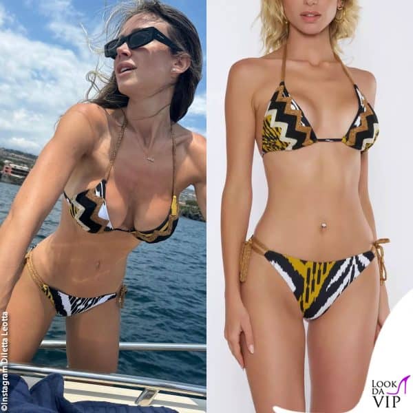 Per la gita in barca Diletta sceglie un costume Miss Bikini
