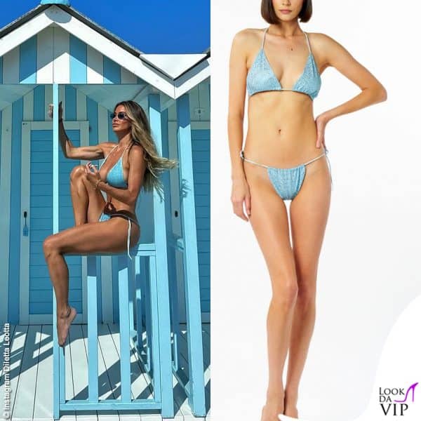 Al lido indossa un bikini No Secrets