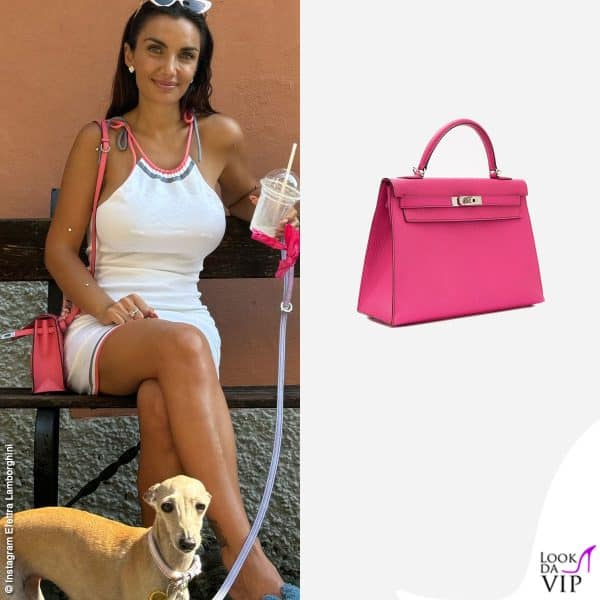 Un'icona per Elettra Lamborghini: la Kelly di Hermès