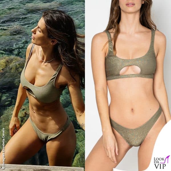 Elisabetta Canalis sfoggia un costume Wikini