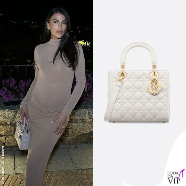 Per Giulia Salemi una borsa Dior
