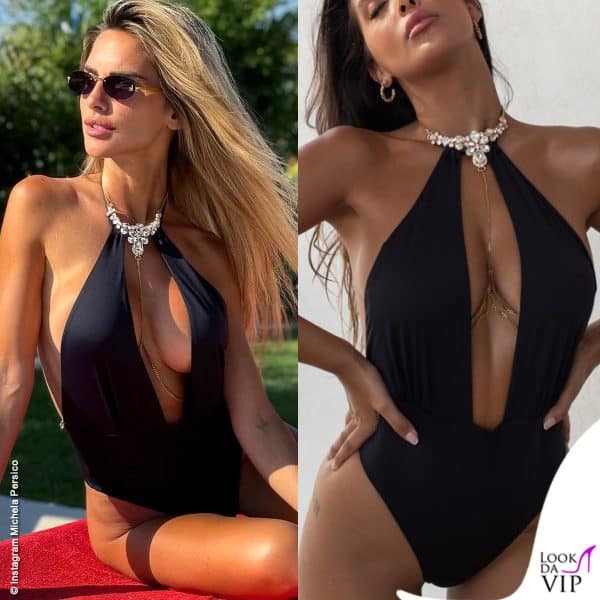 Michela Persico indossa un modello Tila Mare