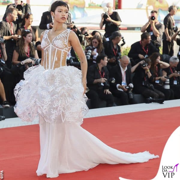 Taylor Russell in Chanel Haute Couture 