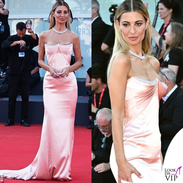 Sveva Alviti in Versace 