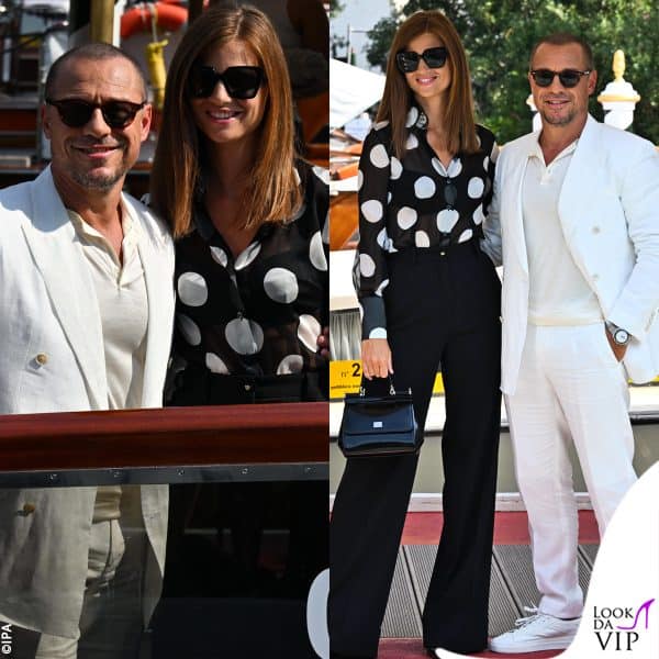 Stefano Accorsi e Bianca Vitali, in Dolce&Gabbana 