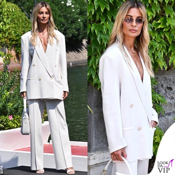 outfit Giorgio Armani per Sveva Alviti 
