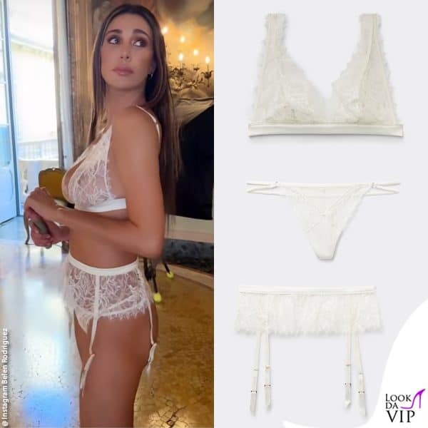 Belen Rodriguez provoca in Intimissimi 