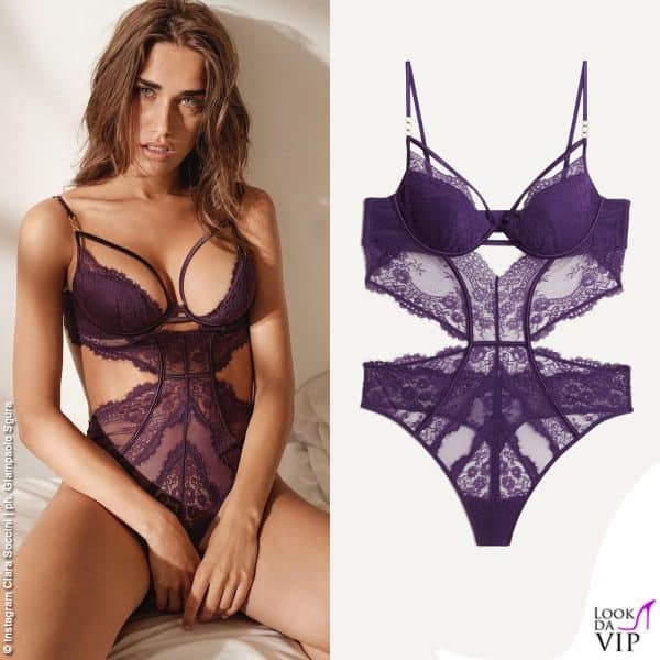 Clara Soccini sexy in intimo Yamamay