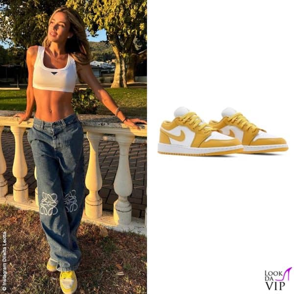 Diletta Leotta sceglie le  sneakers Nike