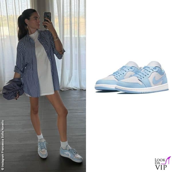 sneakers Nike per Francesca Sofia Novello 