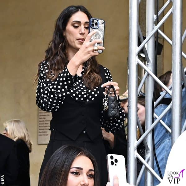 Cecilia Rodriguez ha ripreso ogni momento della sfilata 