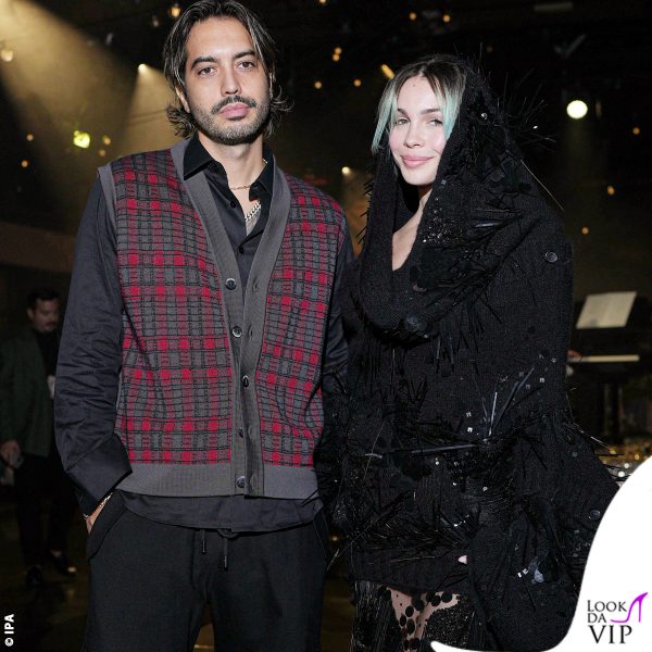 Rose Villain e il marito Sixpm da Antonio Marras