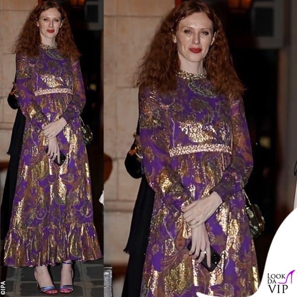 la modella Karen Elson