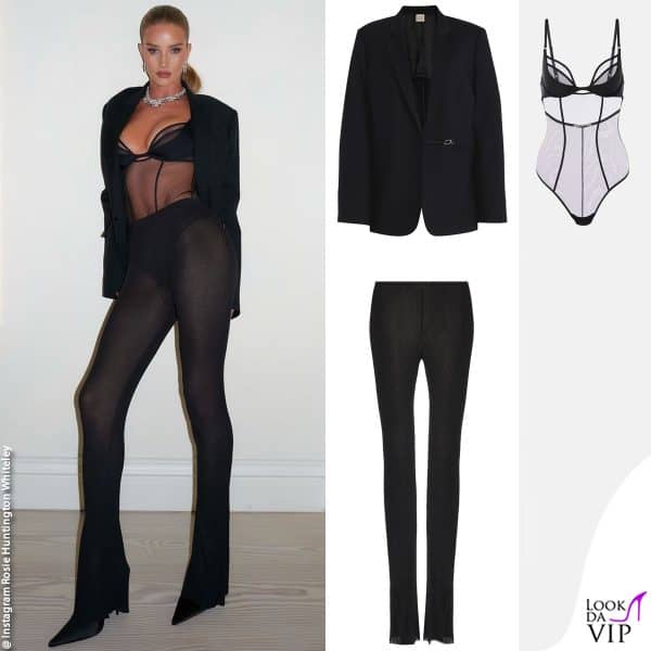 outfit Nensi Dojaka x Calvin Klein