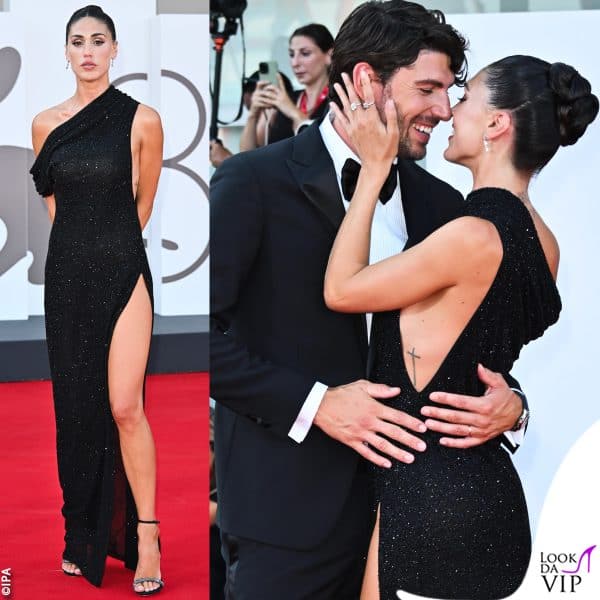 Cecilia Rodriguez in Rachel Schiff e Ignazio Moser in Giorgio Armani 