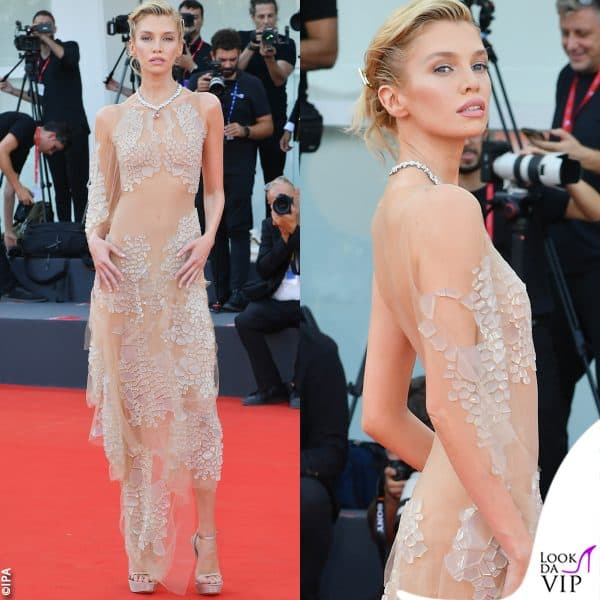 Stella Maxwell in Iris Van Herpen con gioielli Pasquale Bruni 