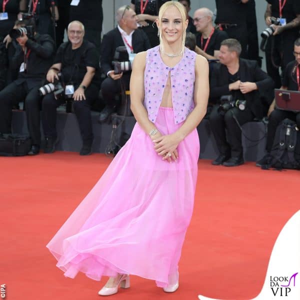 Alice D'Amato in Emporio Armani 