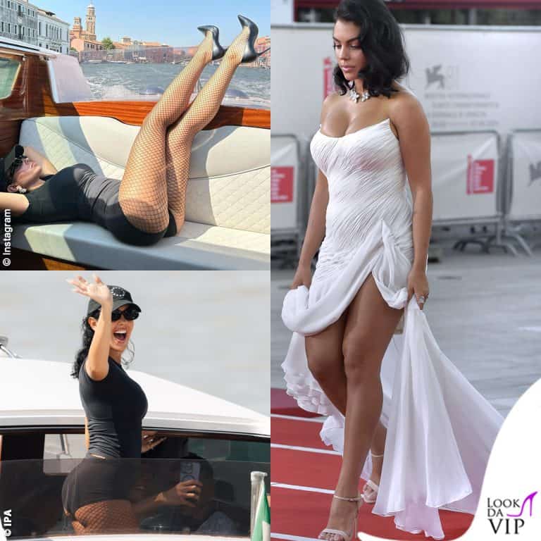 I look di georgina Rodriguez a venezia 81