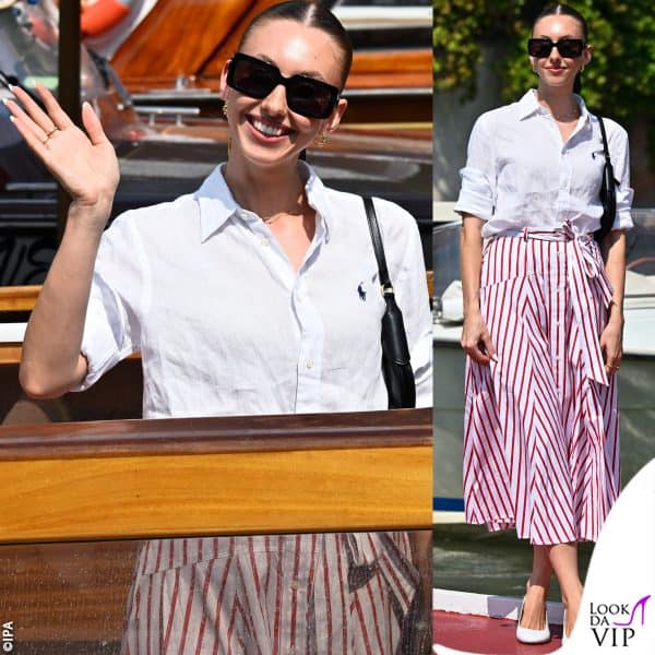 Martina Strazzer in Ralph Lauren 