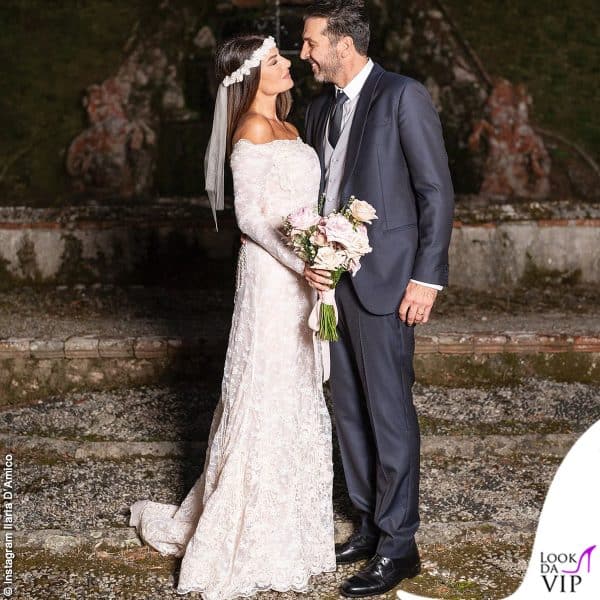 Le nozze di Ilaria D'Amico e Gigi Buffon 