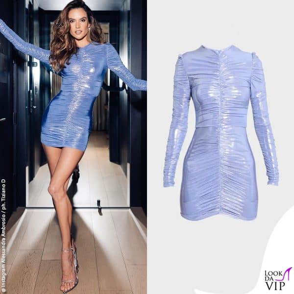 agli MTV VMA con un minidress Alex Perry 