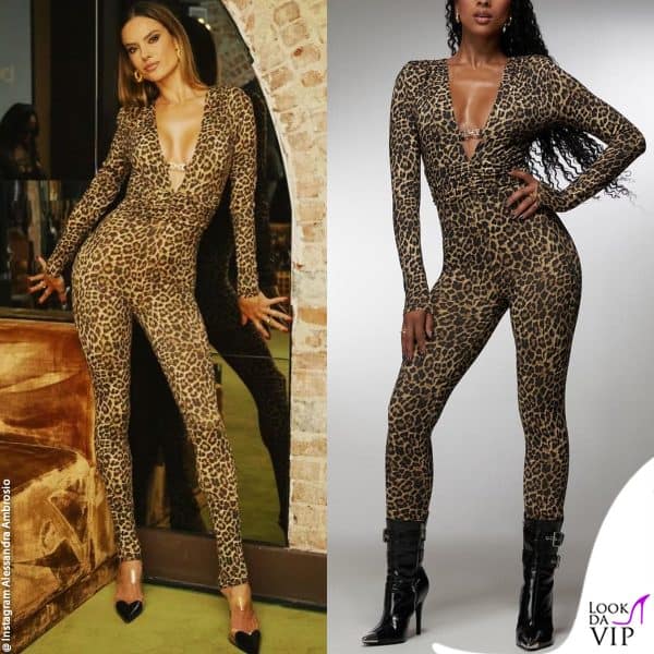 graffiante con la catsuit Ciara x Bebe