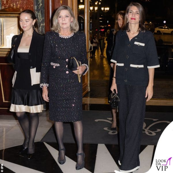 Elegantissime alla cerimonia di premiazione della Fondazione Prince Pierre presso la “Salle Garnier” dell'Opera di Monte-Carlo