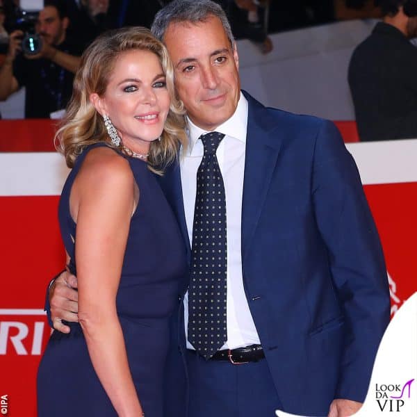 Claudia Gerini e Riccardo Sangiuliano 
