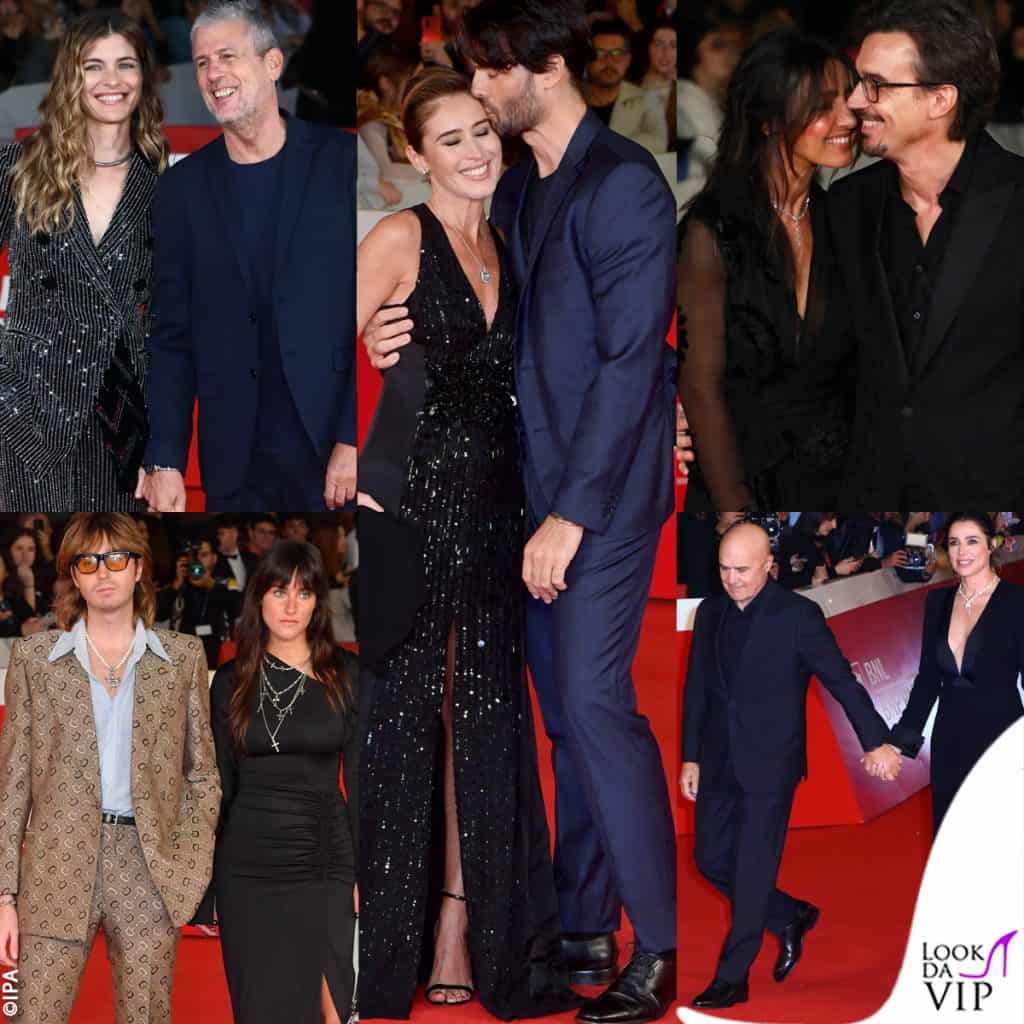 Festa del Cinema di Roma: i vip vanno in coppia sul red carpet