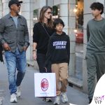 Zinedine Zidane e Frank Rijkaard fanno shopping Milano
