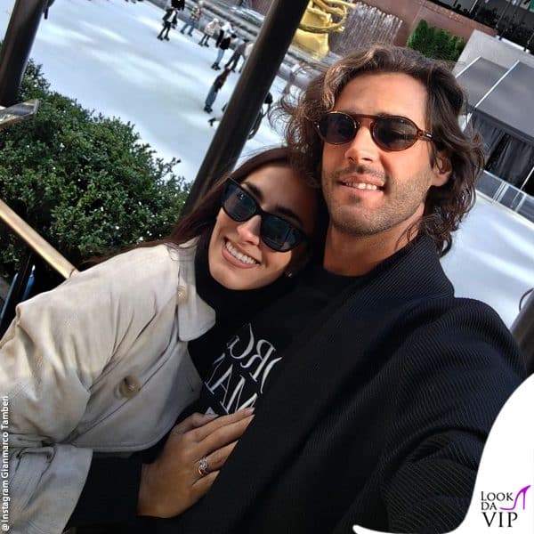 Chiara e Gianmarco in versione turisti a New York 
