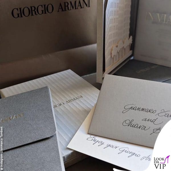 gli inviti di Gianmarco e Chiara 