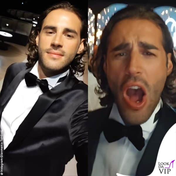 Gianmarco all'after party 